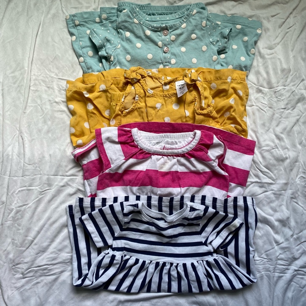SOLD 3-6 Month Carter’s/Old Navy Dress Lot